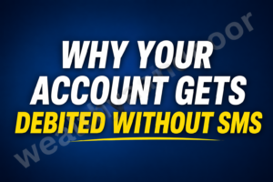 Why Your Account Gets Debited Without SMS Photo