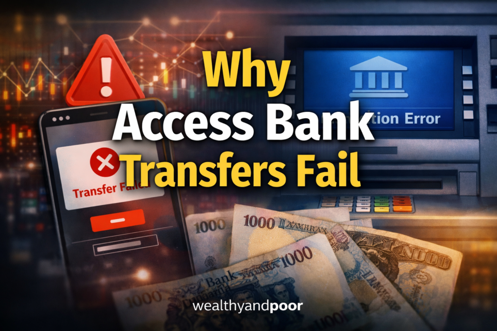Why Access Bank Transfers fail Photo