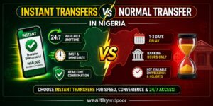 Instant Transfers vs Normal Transfer Nigeria Photo
