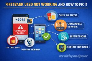 FirstBank USSD Not Working and how to Fix it Photo