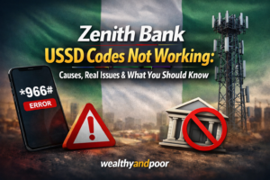 Zenith Bank USSD Codes Not Working Causes Photo