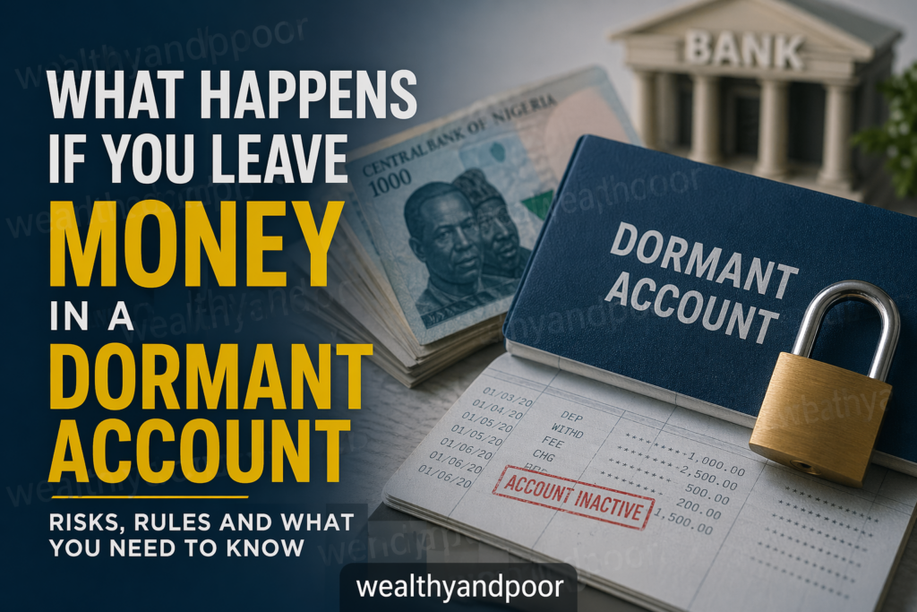 What Happens If You Leave Money in Dormant Account Photo