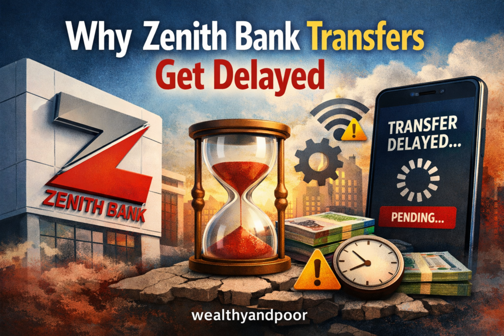 Why Zenith Bank Transfers Get Delayed Photo