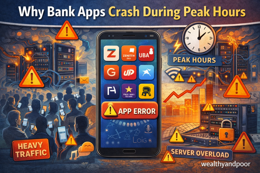 Why Bank Apps Crash During Peak Hours Photo