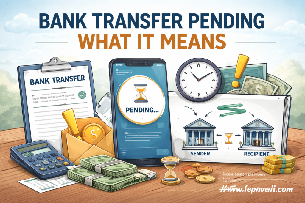 Bank Transfer Pending: What It Means Photo
