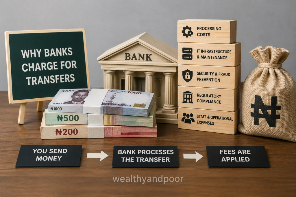Why Banks Charge for Transfers Photo