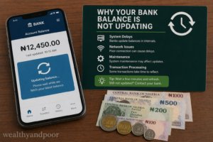 Why Your Bank Balance Is Not Updating Photo