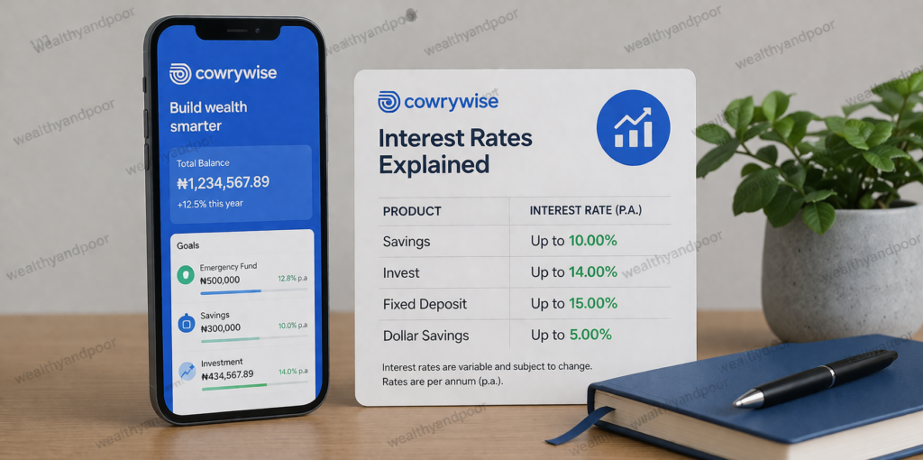 Cowrywise Interest Rate Explained Photo