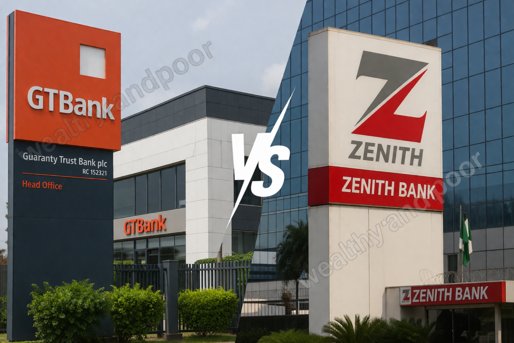 GTBank vs Zenith Bank Nigeria Photo