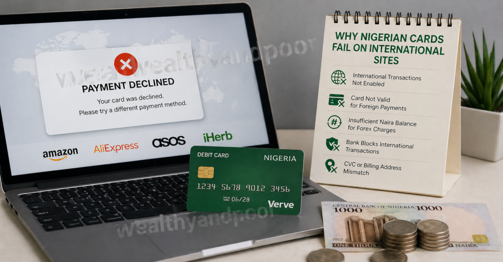 Why Nigerian Cards Fail on International Sites Photo