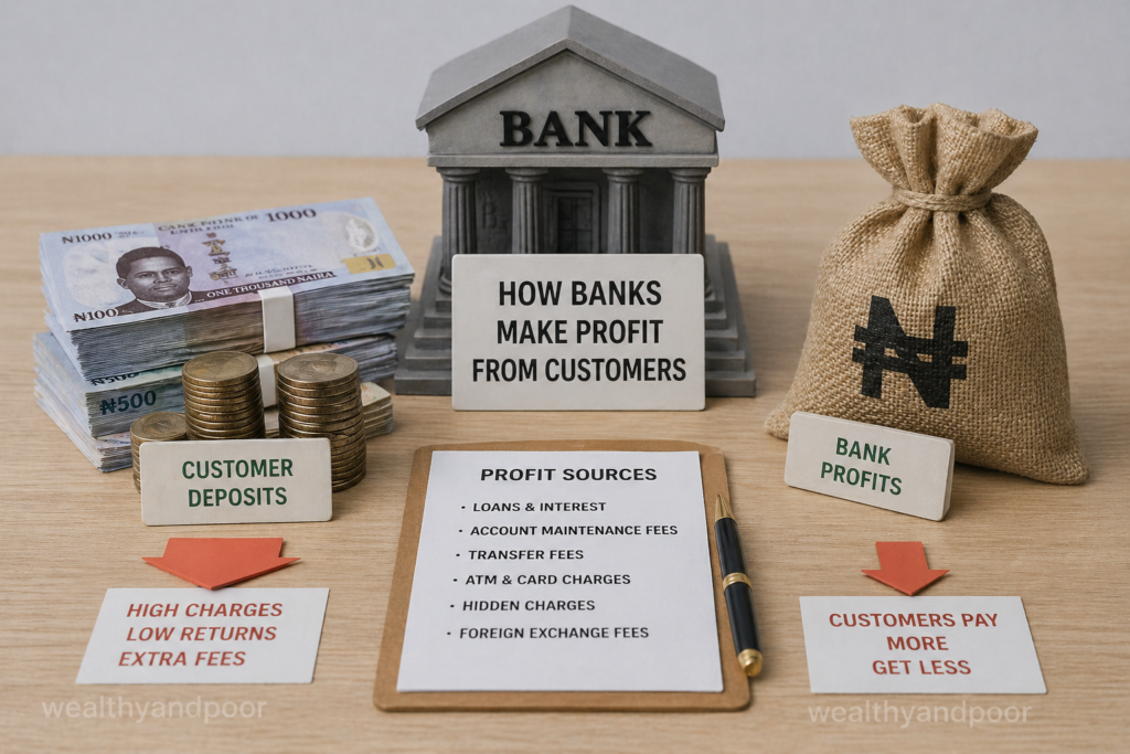 How Banks Make Profit From Customers Photo
