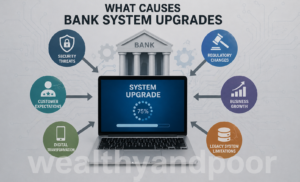 What Causes Bank System Upgrades Photo