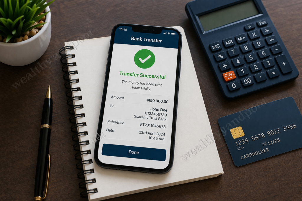 How To Track A Bank Transfer in Nigeria Photo