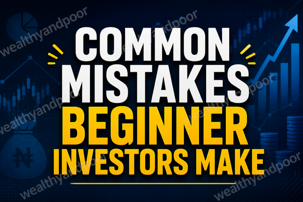 Common Mistakes Beginner Investors Make Photo