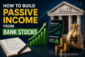 How to Build Passive Income From Bank Stocks Photo